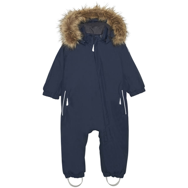 Color Kids Flyverdragt m. Faux Fur Total Eclipse