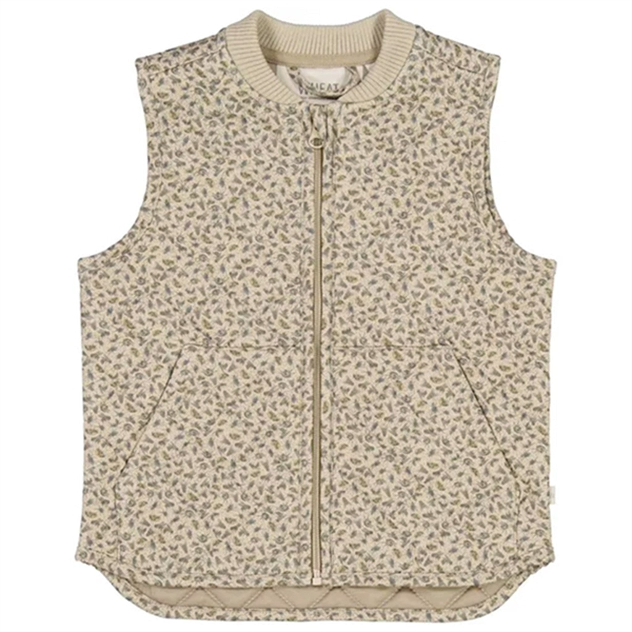 Wheat Termo Watercolor Insects Vest Gilet Ede