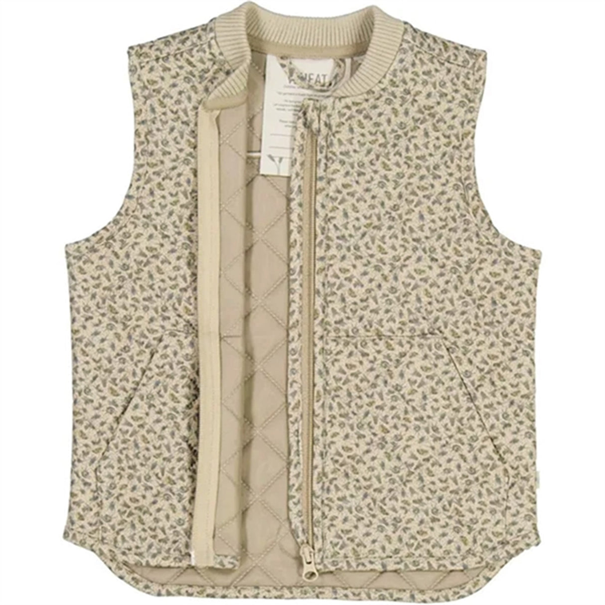 Wheat Termo Watercolor Insects Vest Gilet Ede 3