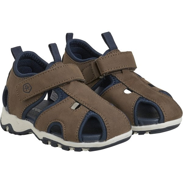 Color Kids Baby Sandaler med Velcro Strop Rain Drum