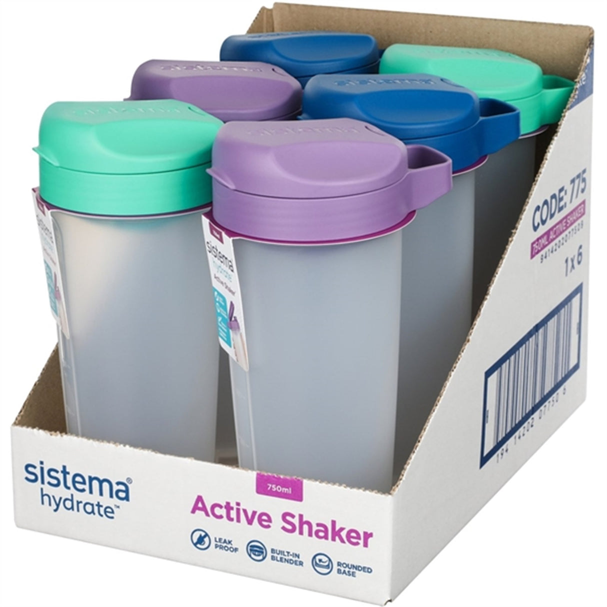 Sistema Active Shaker 750 ml Misty Purple