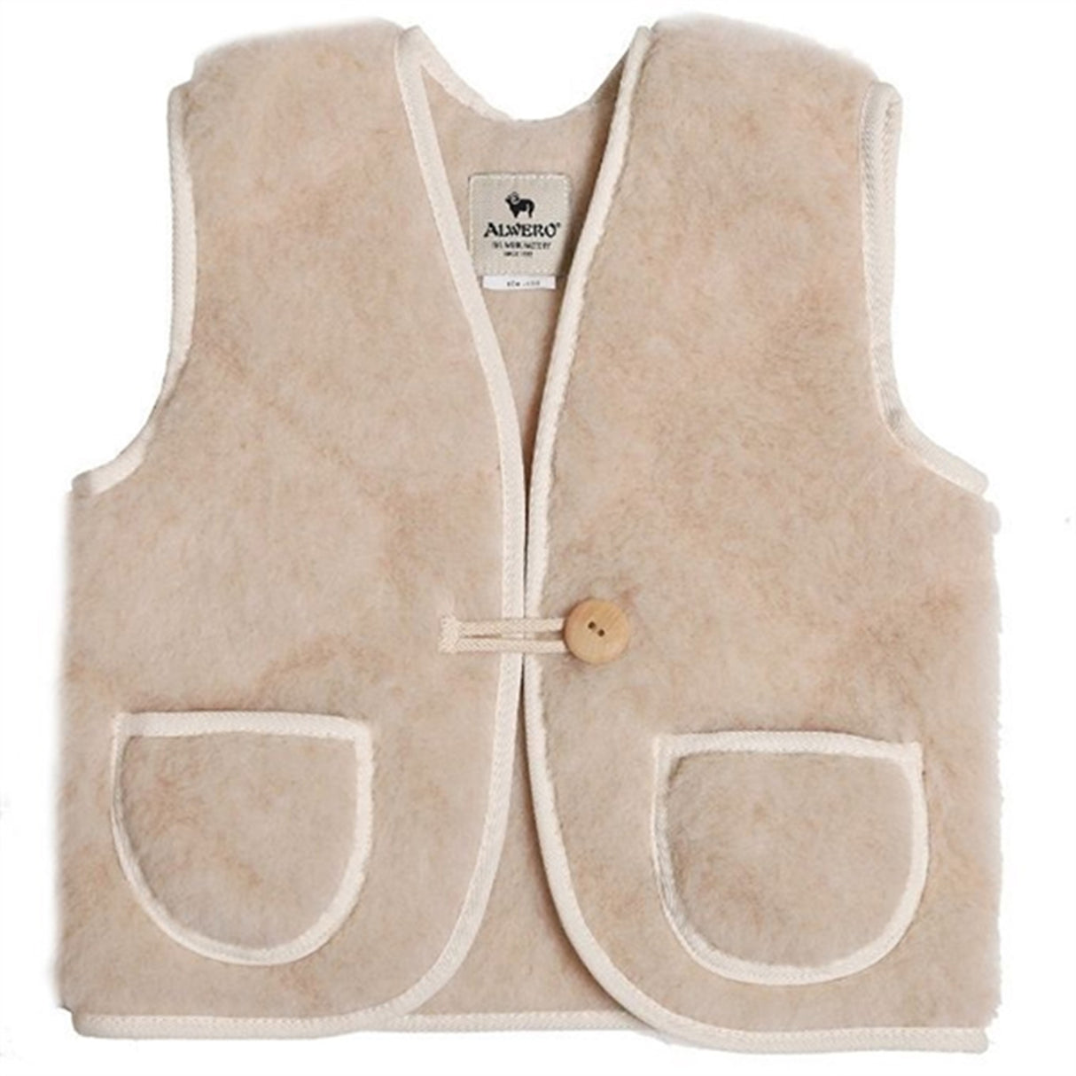 Alwero Vest Exclusive Alpen Junior Onion Beige