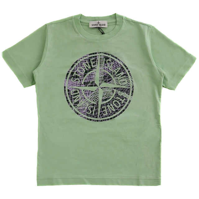 Stone Island Junior T-shirt Light Green