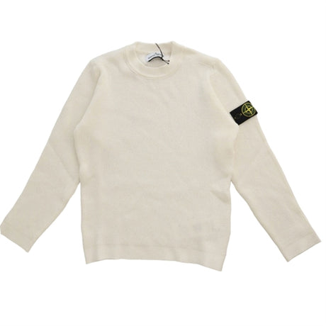 Stone Island Junior Strik Bluse White