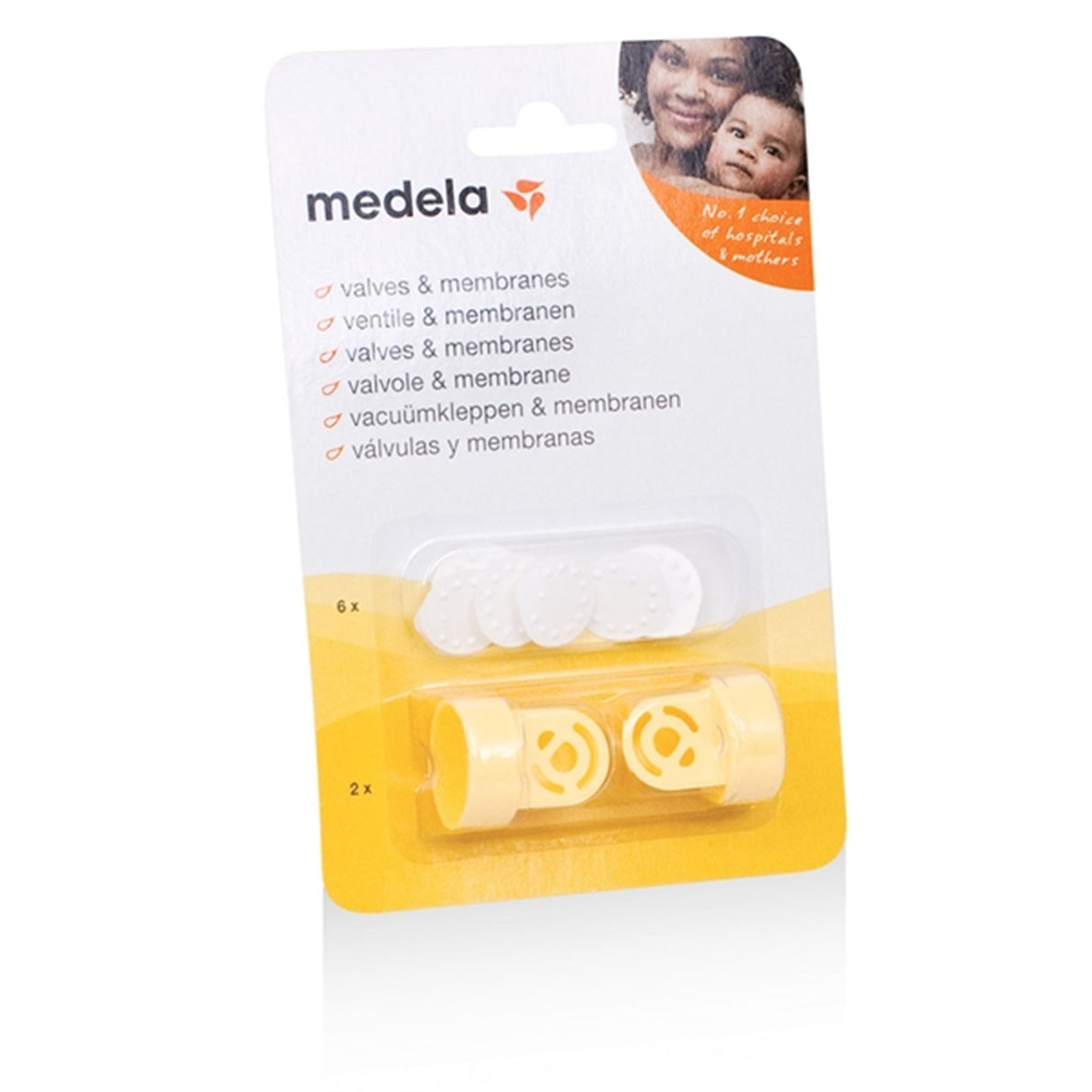 medela Ekstra Ventiler og Membraner 2