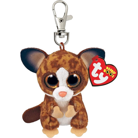 TY Beanie Boos Binky - Bush Baby Brown Nøglering