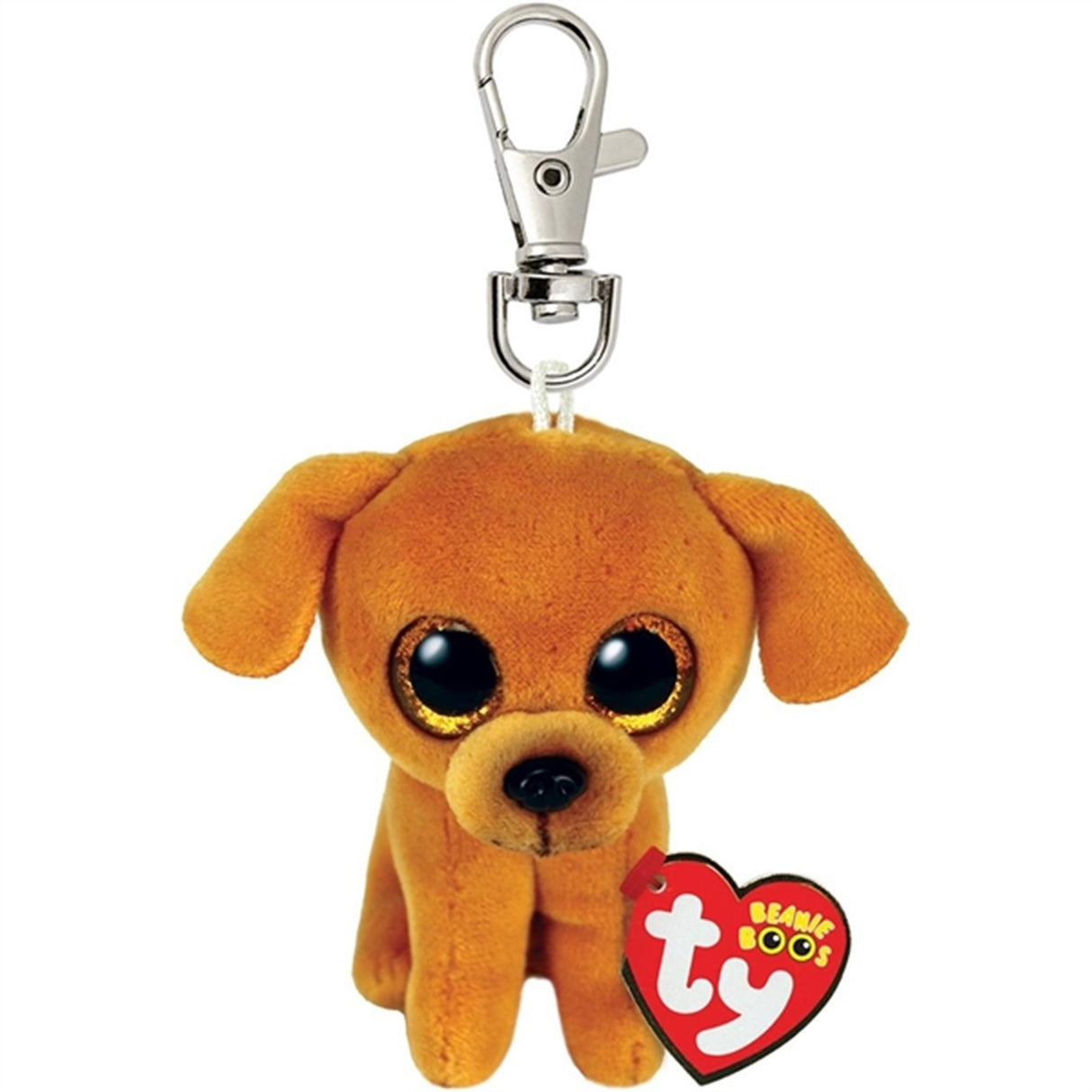 TY Beanie Boos Zuzu - Tan Hund Nøglering