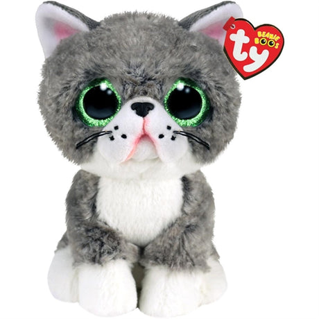 TY Beanie Boos Fergus - Gray Kat Reg