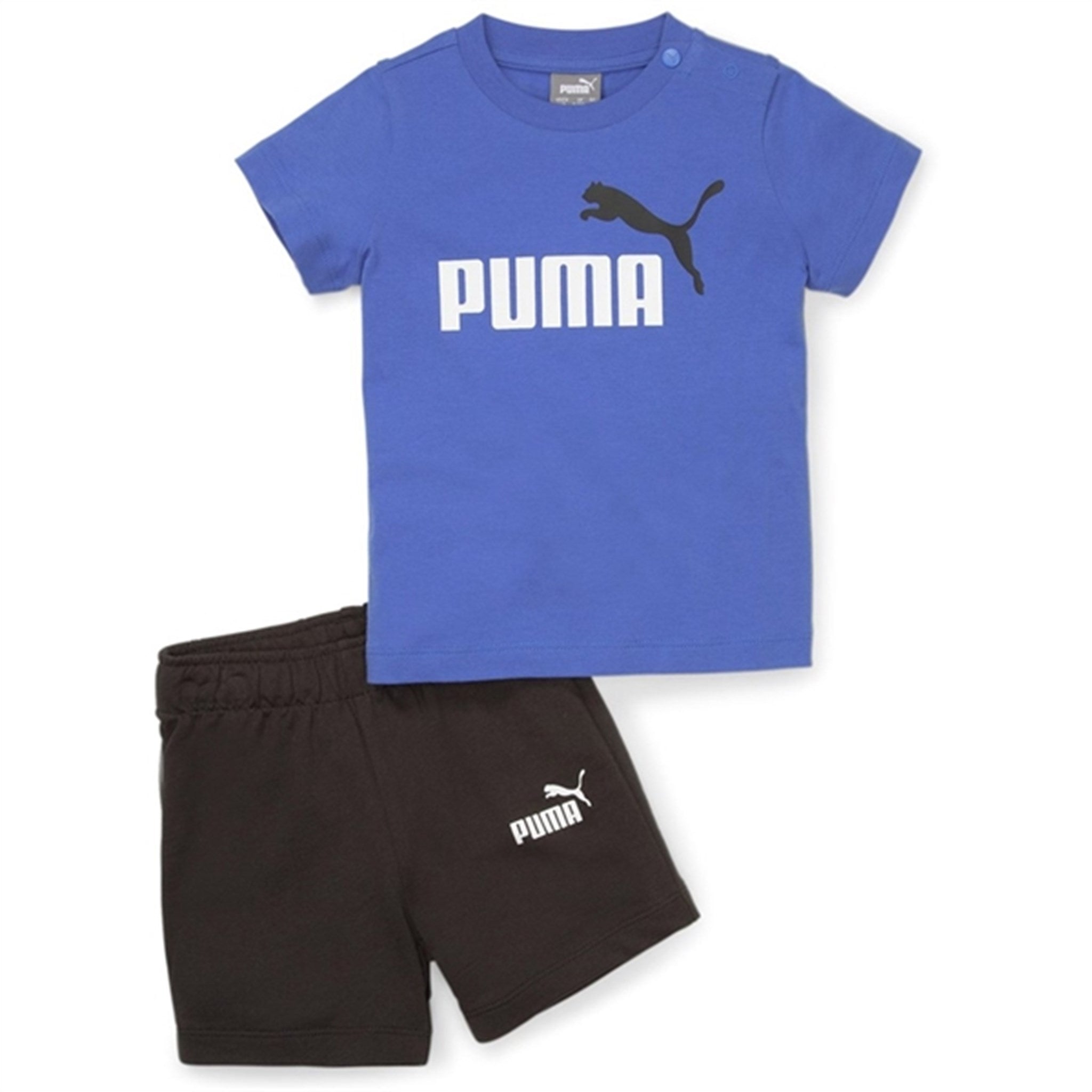 Puma Minicats T-shirt & Shorts Sæt Royal Sapphire