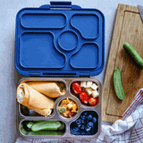 Yumbox Presto Stainless Steel Madkasse Santa Fe Blue 3