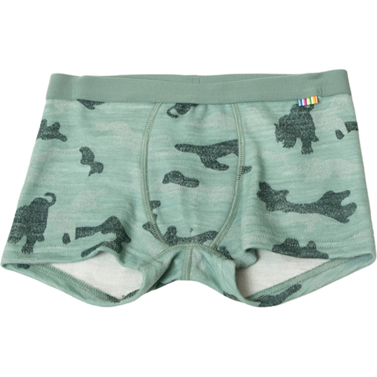 Joha Uld/Bomuld Green AOP Boxer shorts