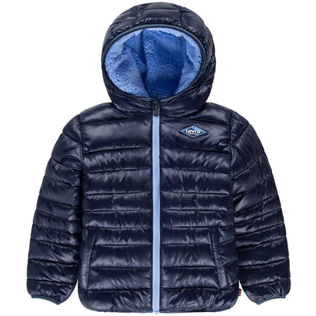 Levi's Sherpa Lined Puffer Jakke Dress Blues