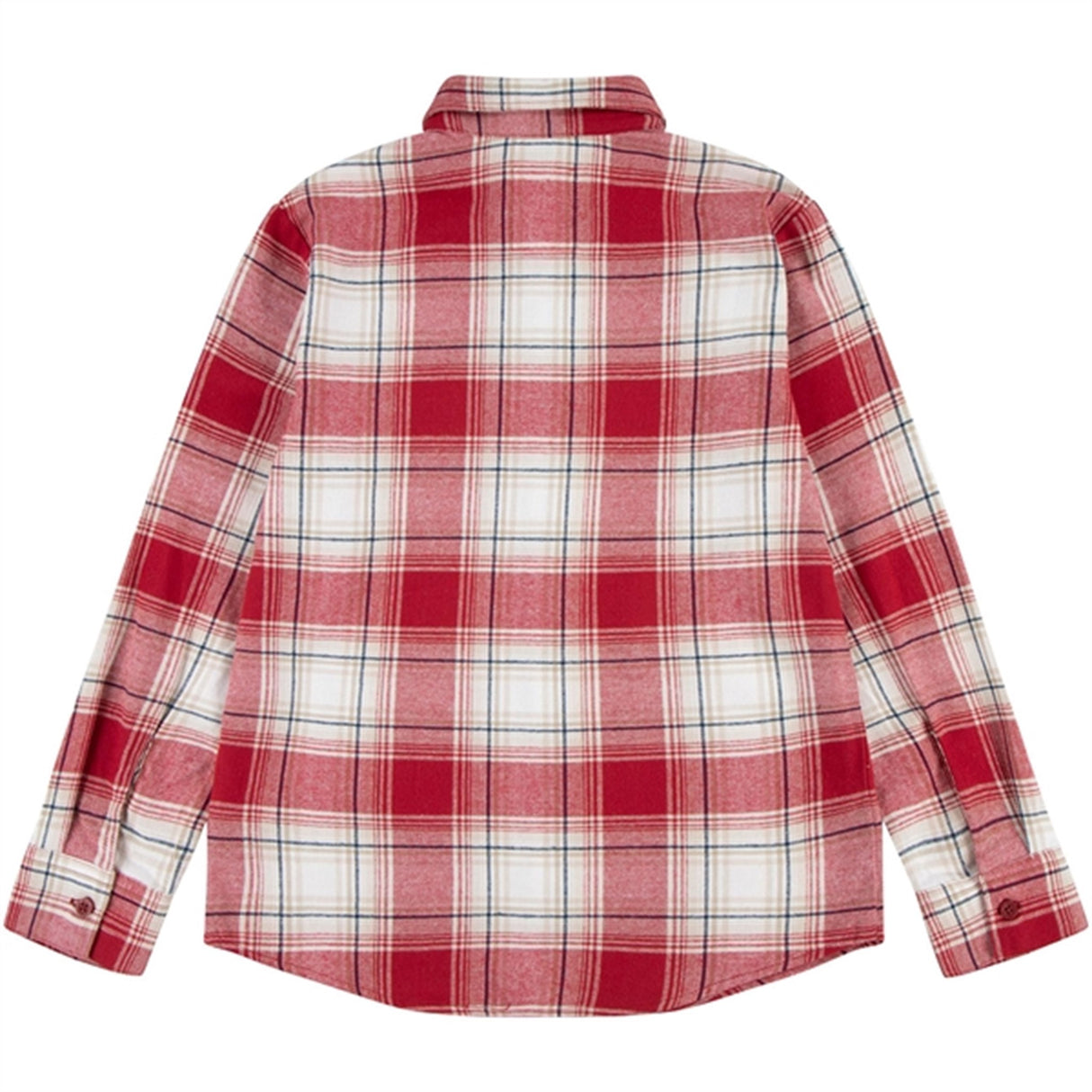 Levi's Plaid Flannel Pocket Skjorte Rhythmic Red 4