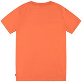 Levi's Distressed Batwing T-shirt Orange 3