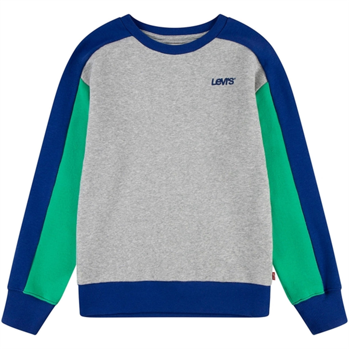 Levi's Colorblock Crewneck Sweatshirt Grey Heather