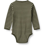 Wheat Dark Green Stripe Body Berti 3