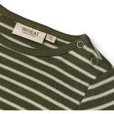 Wheat Dark Green Stripe Body Berti 2