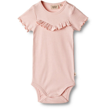 Wheat Rose Ballet Rib Body Ruffle Edith