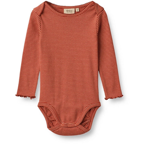 Wheat Paprika Stripe Body Rie