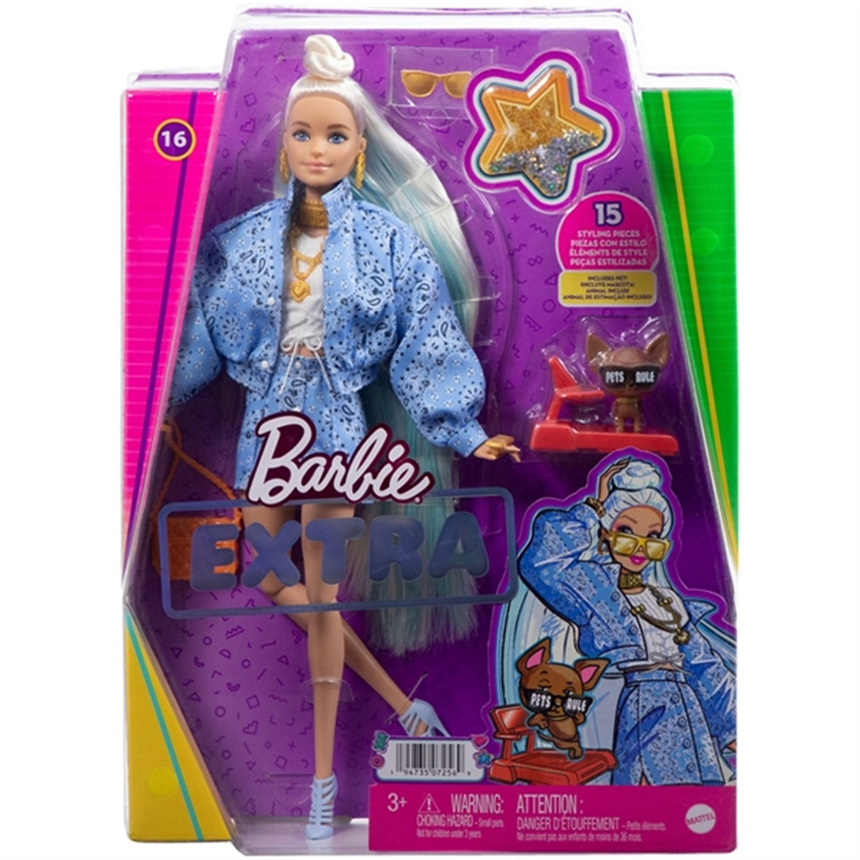 Barbie® Extra Blond Bandana Dukke