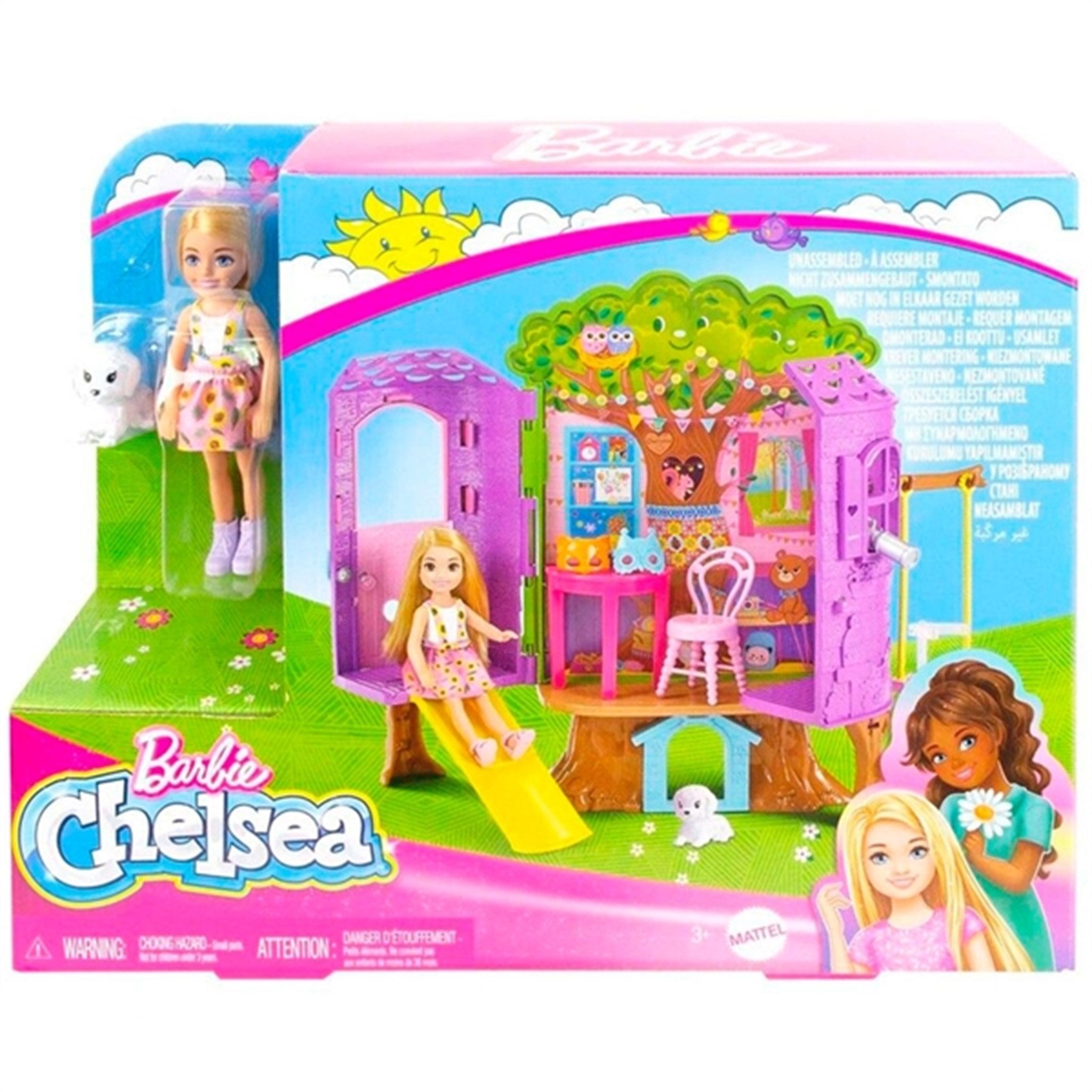 Barbie® Chelsea Træhytte