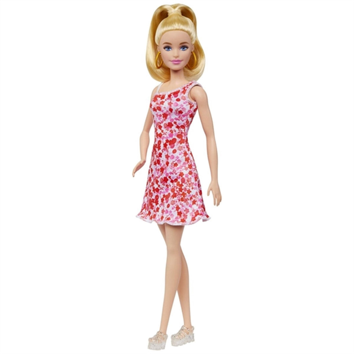 Barbie® Fashionista Pink Blomstret Kjole