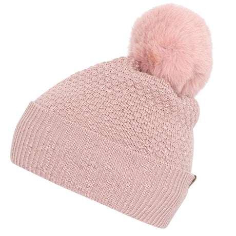 MP 97502 Chunky Oslo Uld Beanie m. Fake Fur French Rose 4256