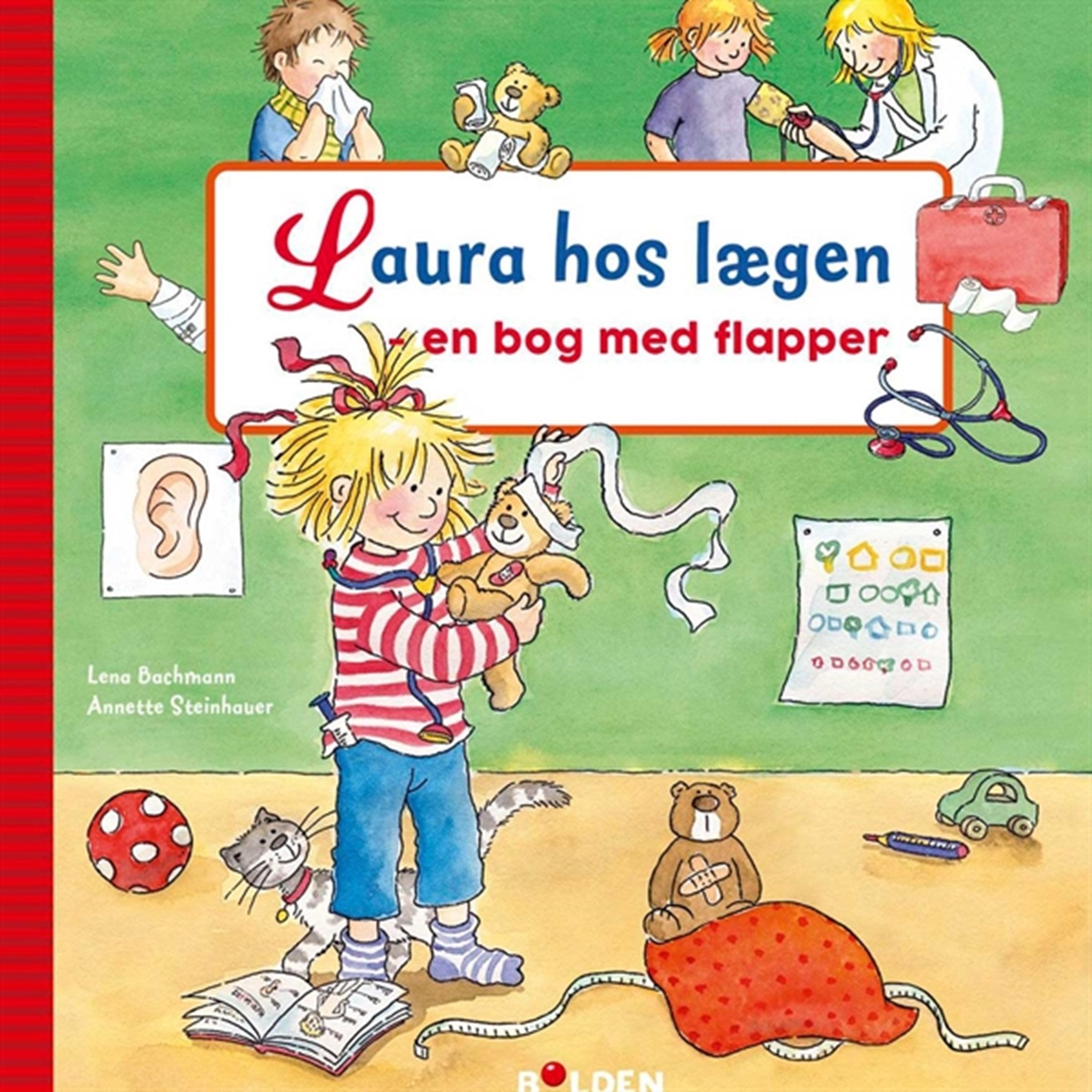 Bolden Laura Hos Lægen - En Bog Med Flapper