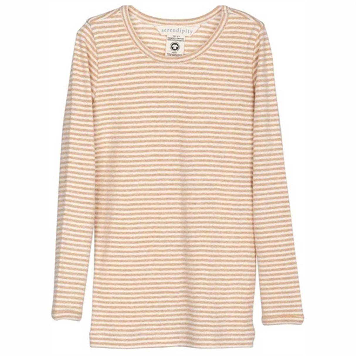 Serendipity Desert/Offwhite Slim Stripe Bluse