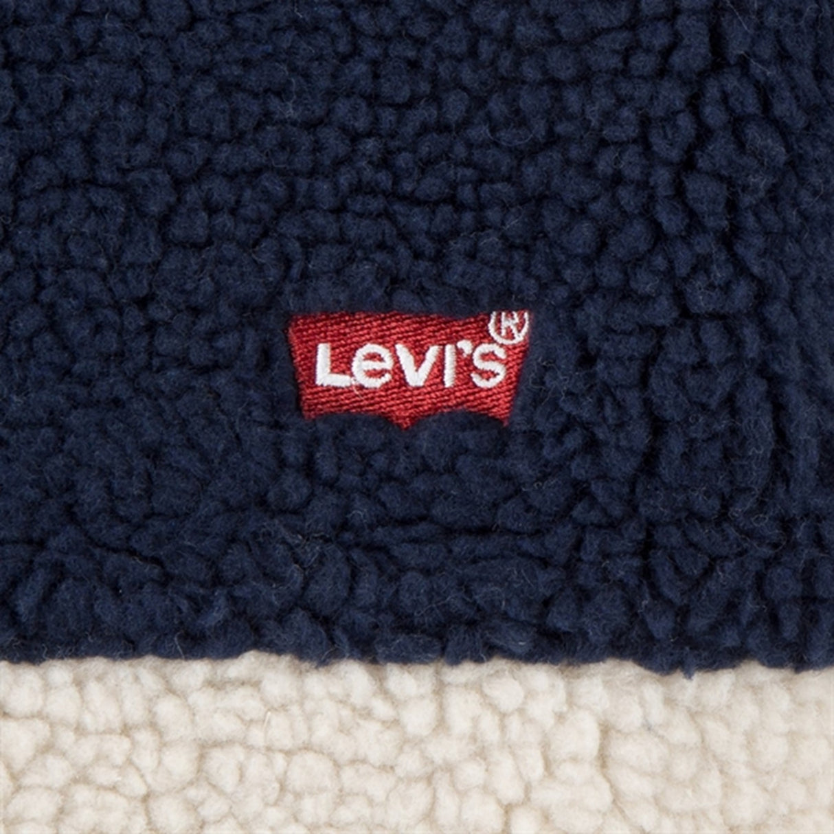 Levi's Colorblocked Sherpa Jakke Rainy Day 2