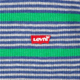 Levi's Long Sleeve Striped Thermal Bluse Grey Heather 3