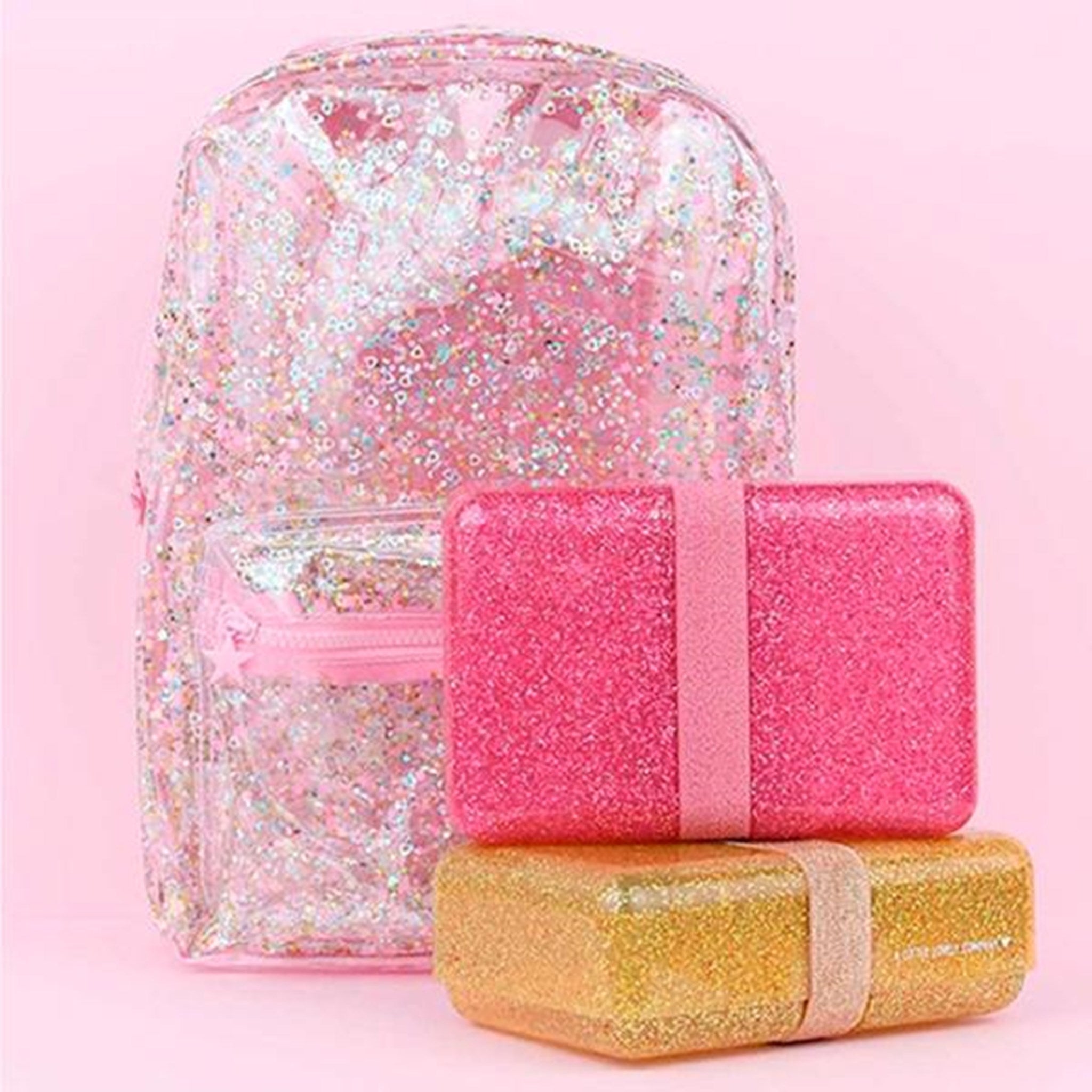 A Little Lovely Company Madkasse Glitter Pink 2