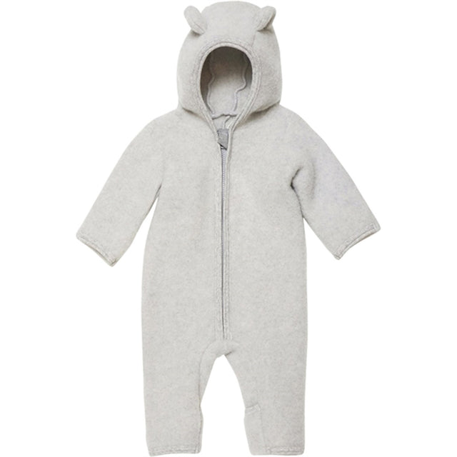 Huttelihut Uld Køredragt Allie Baby m. Ører Light Grey