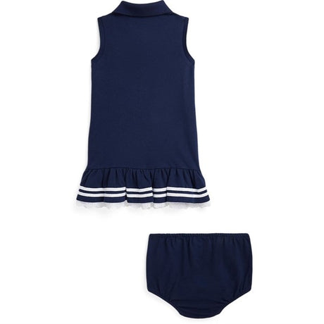 Ralph Lauren Baby Girl Kjole Refined Navy 2