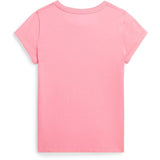 Polo Ralph Lauren Girl T-Shirt Florida Pink Oasis Yellow 2