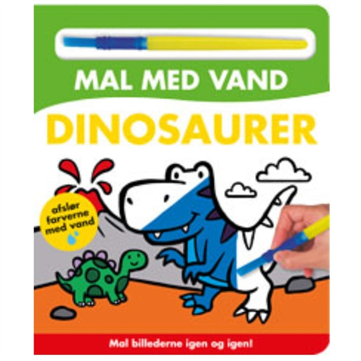 Alvilda Mal med Vand - Dinosaurer