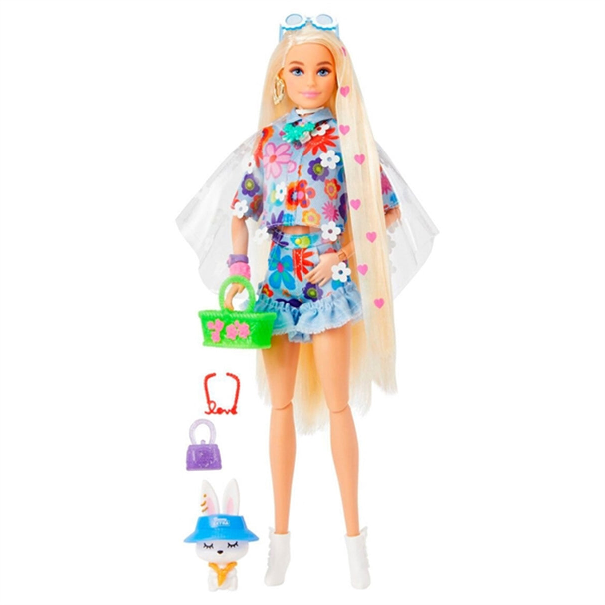 Barbie® Extra Dukke - Hjerter