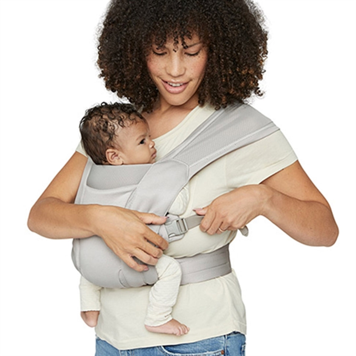 Ergobaby Embrace Soft Air Mesh Soft Grey 4