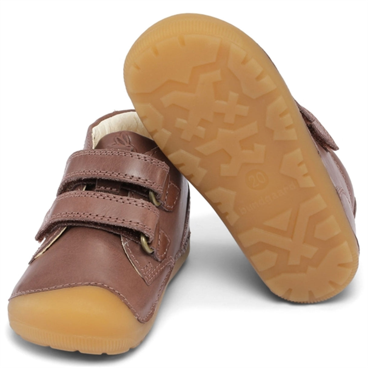 Bundgaard Begyndersko Petit Velcro Brown