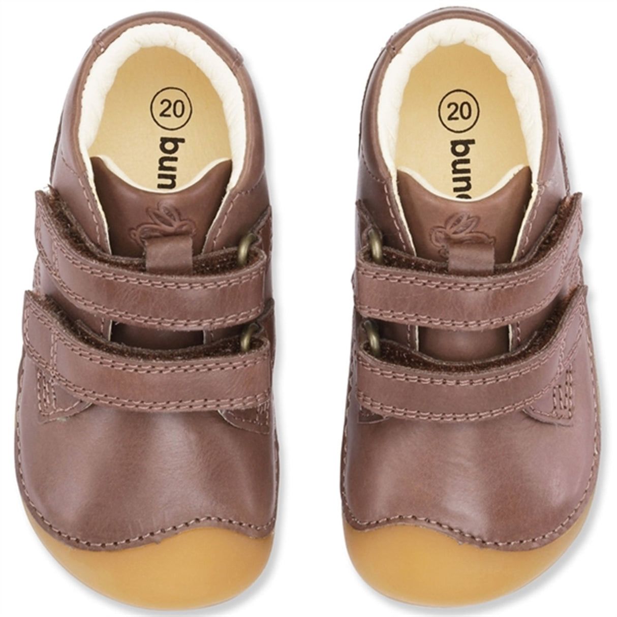 Bundgaard Begyndersko Petit Velcro Brown