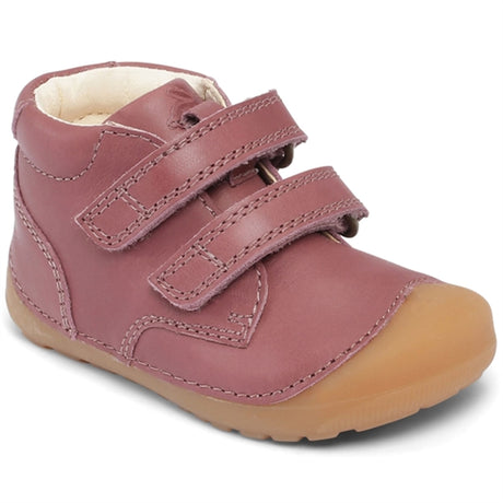 Bundgaard Begyndersko Petit Velcro Dark Rose