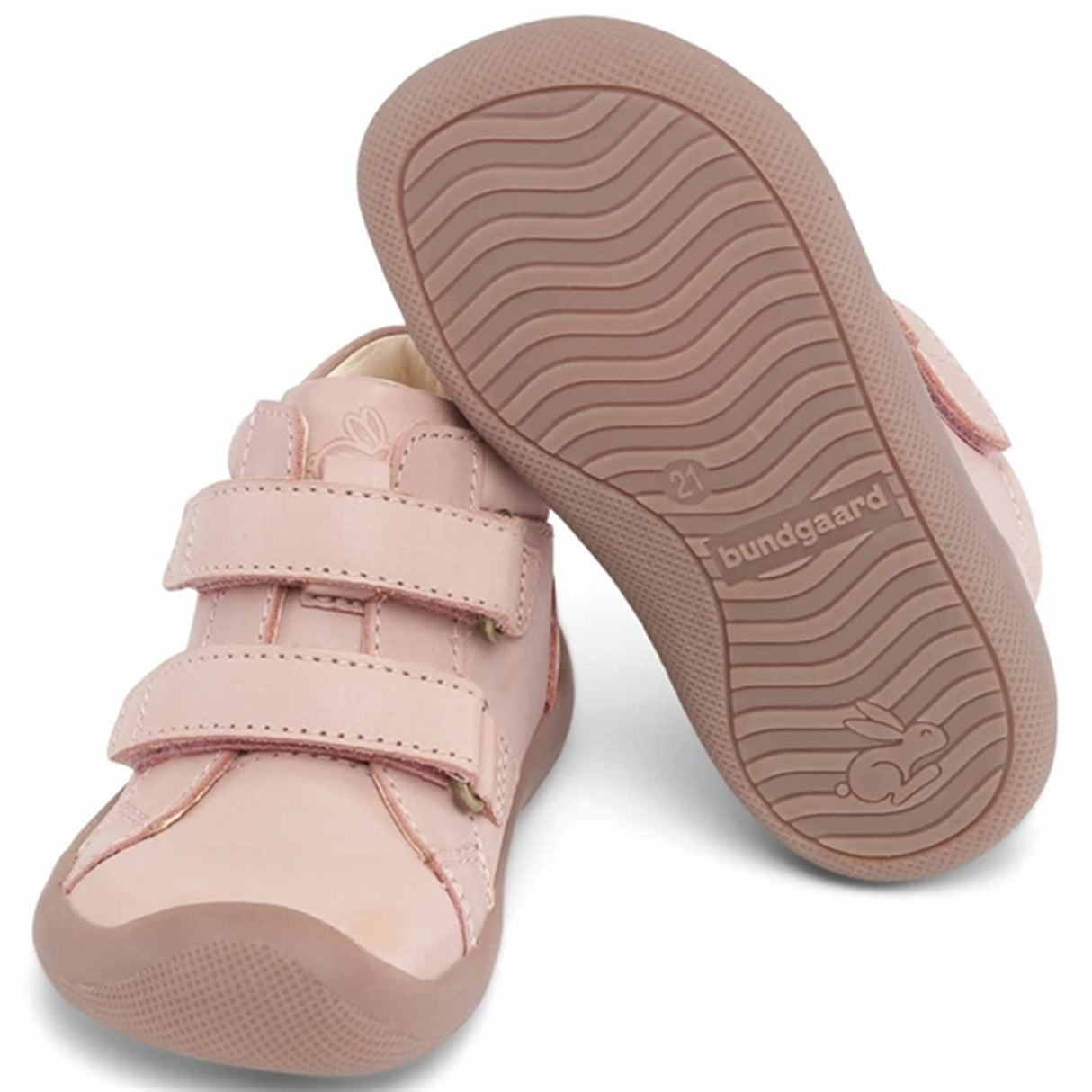 Bundgaard The Walk Velcro Sko Old Rose 4