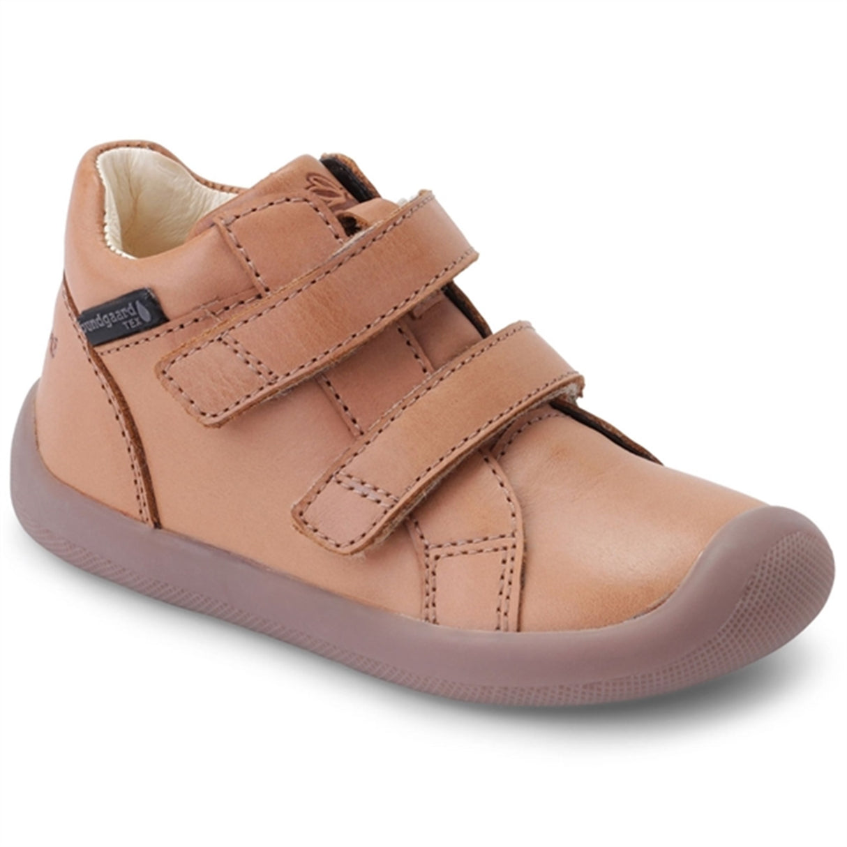 Bundgaard The Walk Velcro Tex Sko Caramel