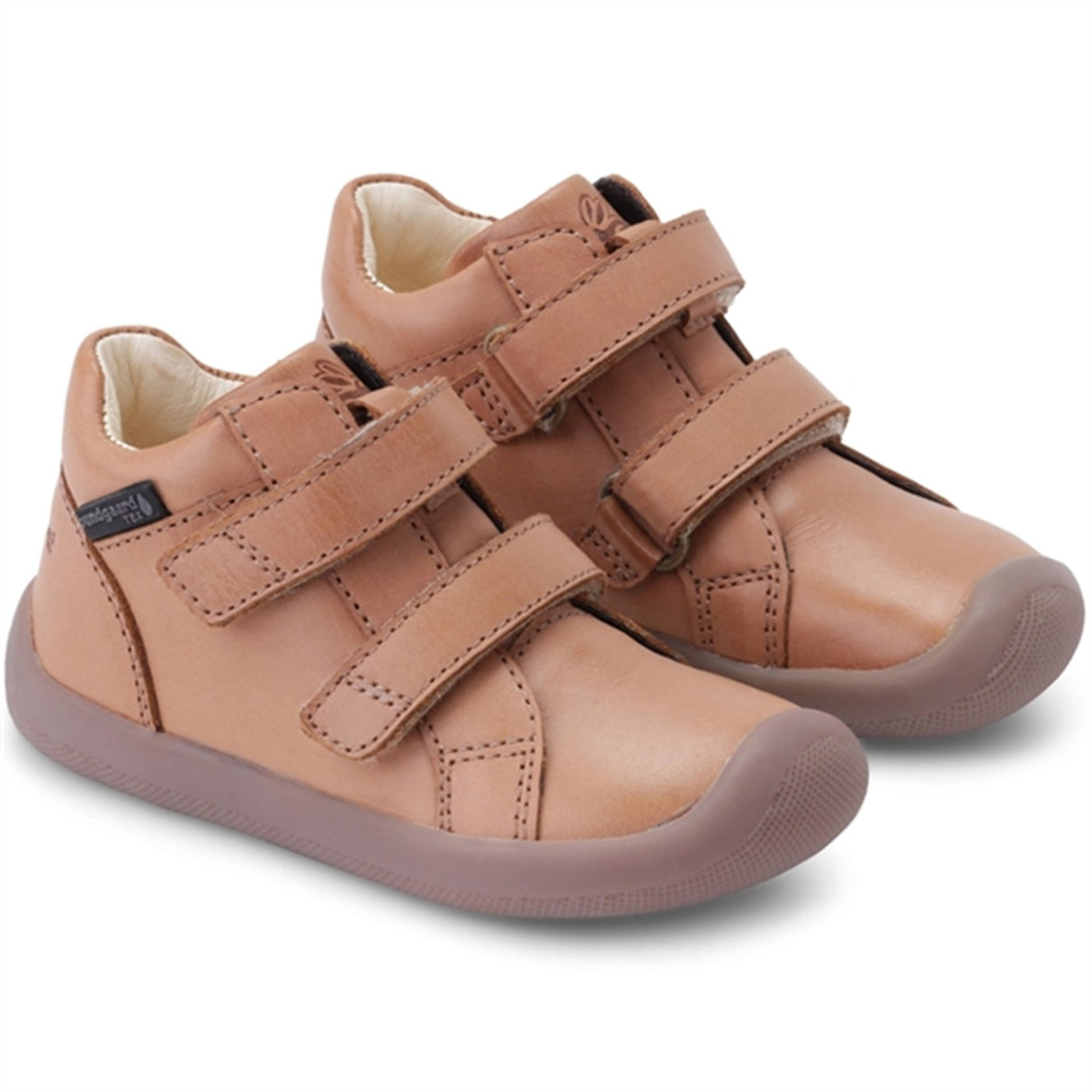 Bundgaard The Walk Velcro Tex Sko Caramel 2