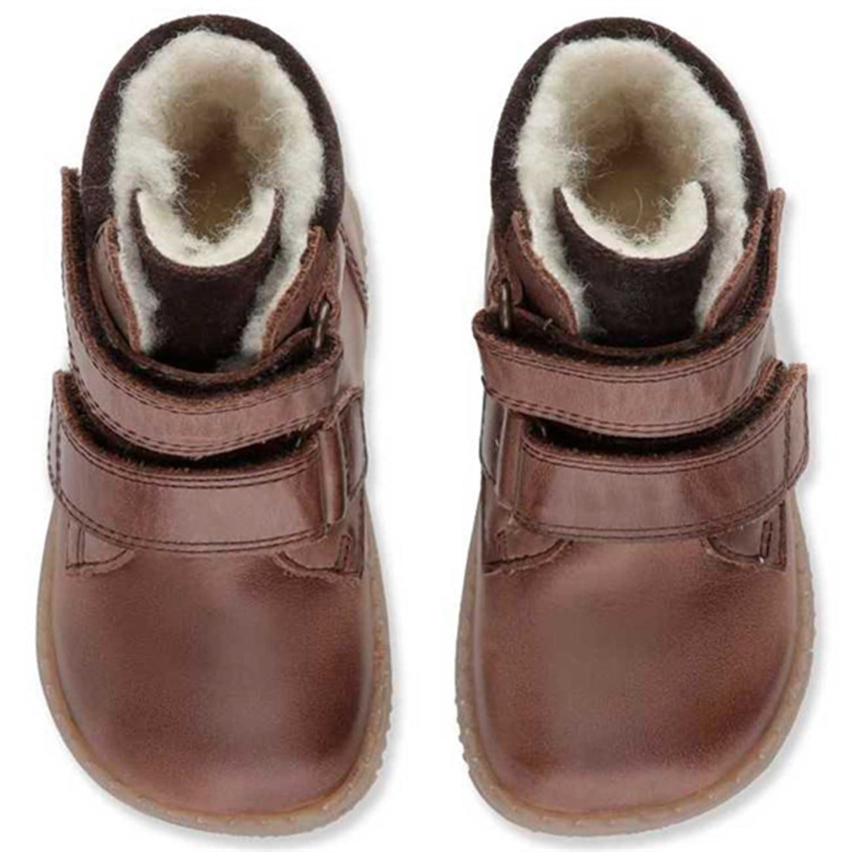 Bundgaard Rabbit Støvler Velcro Brown