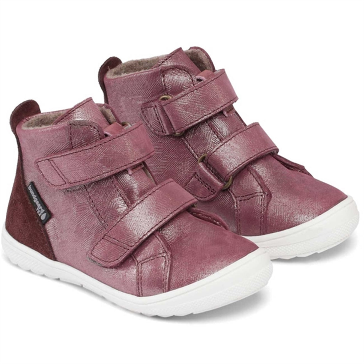 Bundgaard Storm Velcro Tex Sko Rose Leo