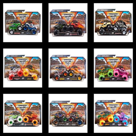 Monster Jam Truck 2-pak Assorteret