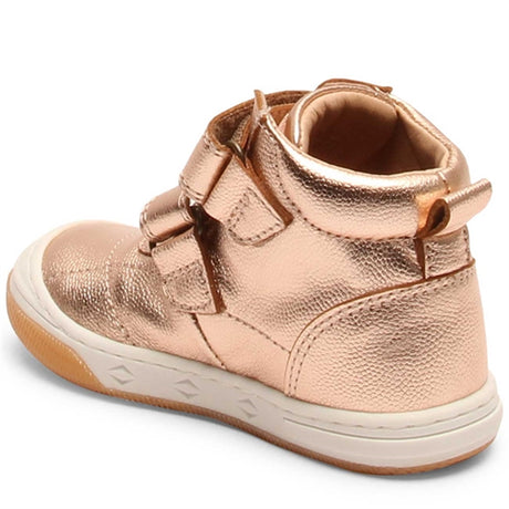 Bisgaard Velcro Sko Juno Rose Gold 2