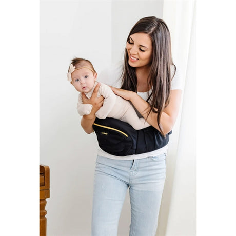 Tushbaby V2 Hip Carrier Black Gold