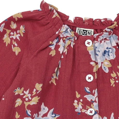 BONTON Fleur Rouge Bluse 2